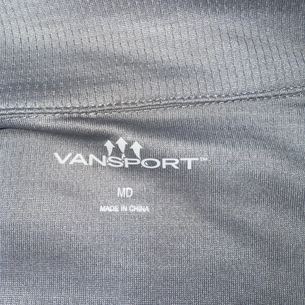 Vansport Mens Mississippi State Bulldogs Quarter Zip Pullover Gray Size MD 3405 - Picture 3 of 9